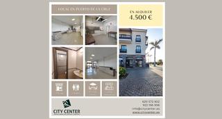 Location Local commercial à Playa Jardín. O4m-cafeteria/restaurante puerto de la cruz
