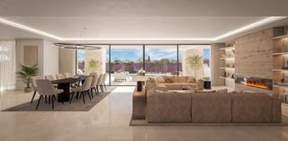 Casa en Nueva Atalaya. Villa de cinco dormitorios con piscina privada y solárium en azo