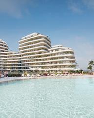 Apartamento en Centro Histórico. Moderno apartamento de dos dormitorios con vistas al mar en mála