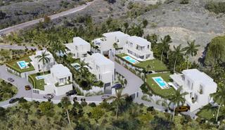 Casa en Mijas pueblo. Villas modernas sobre plano,  mijas pueblo