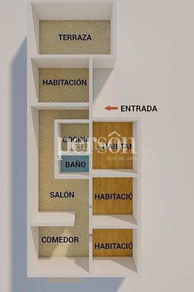Foto 45e57008-c9a2-4273-bf2a-321174ffb757. Piso  en venta en calle pelayo en La Roqueta Valencia