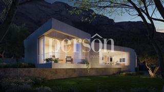 Casa a El Montgó. Chalet de lujo con vistas al mar y la montaña de denia  montgó