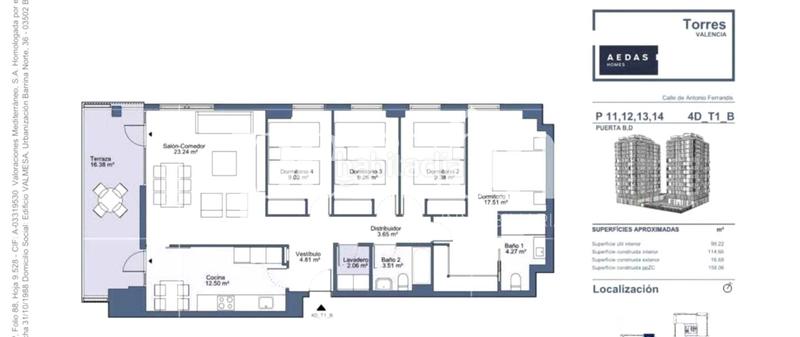 Foto a72166b1-3420-4a3f-9f6e-523b378cebb5. Flat with parking pool in Ciutat de les Ciències i de les Arts - Justicia Valencia