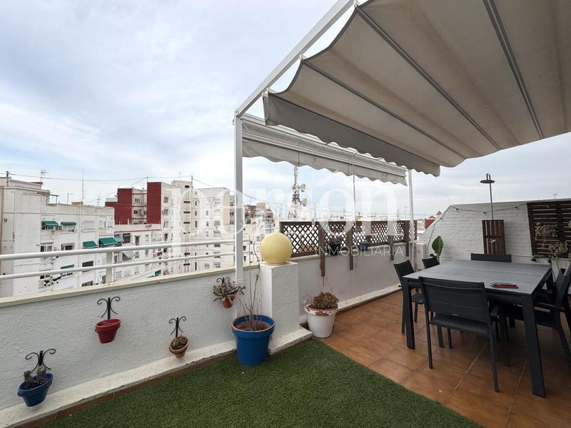 Foto 27312acd-584a-434d-be21-963b57585fba. Location attique avec chauffage dans Nou Moles Valencia