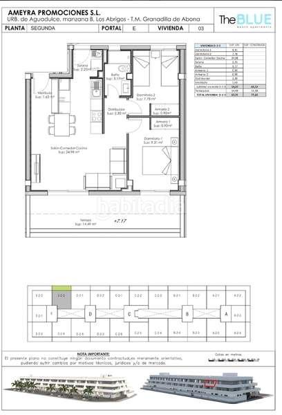Foto 456631a5-d582-414d-a117-2c1b4a48d30b. Appartamento con parcheggio in Los Abrigos Granadilla de Abona