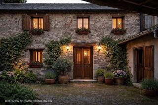 Doppelhaus in Lugar pedreira 3. Casa de piedra en paderne