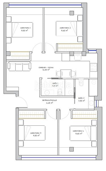 Foto f6cc52f0-01ba-43ab-88f9-a48db7402e82. Pis a Someso - Matogrande Coruña (A)