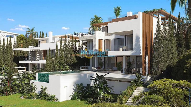 Foto bbc91919-78a8-45fa-a8b6-3b9aa057b9d7. Chalet nueva promocion villas de lujo . en Parque Central Estepona