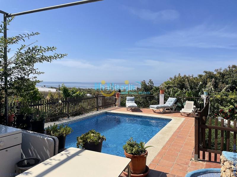 Foto 170bbdd6-028b-4bd8-9b2d-a9be8905efaa. Casa  de campo con vistas al mar. en Centro Nerja