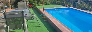 Location Maison à Torrox Pueblo. Casa de campo 1 dormitorio , con piscina, terrazas zona jardin y