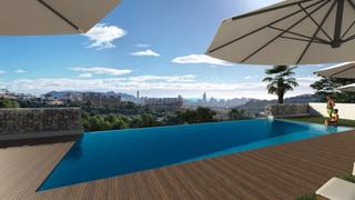 Penthouse in Finestrat Pueblo. Ático exclusivo con solárium privado y piscina infinity