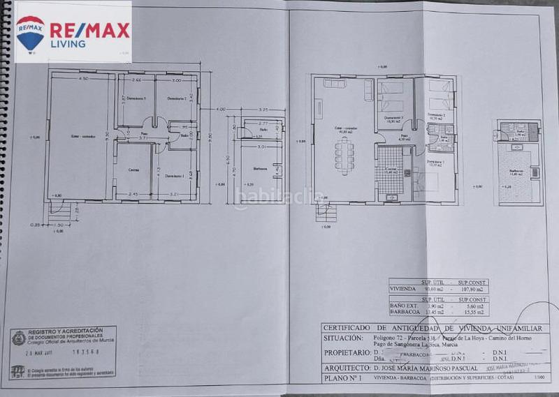 Foto a9faa2d4-273d-4ec6-9ce7-3aad4649f294. Masía casa de campo con parcela zona cuevas del norte en Murcia