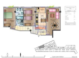 Pis a Coiro. Apartamento en el edificio de la plama cangas