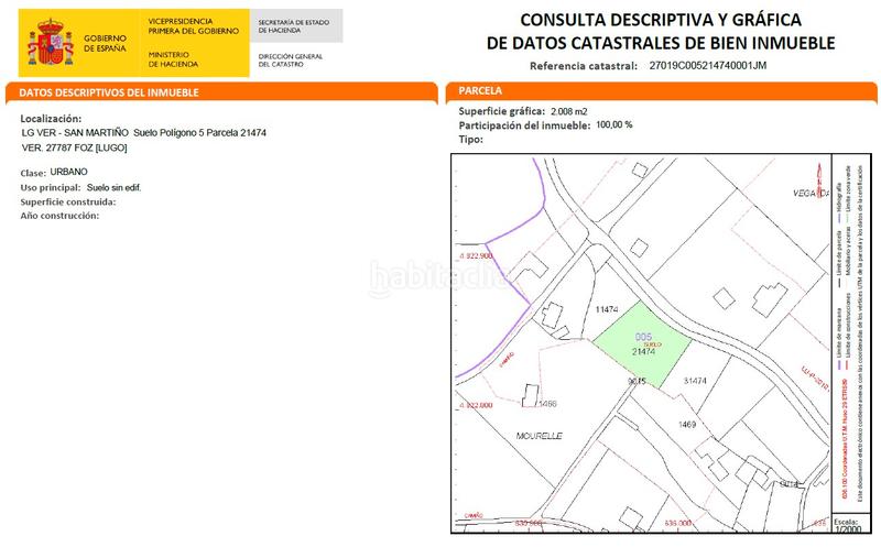 Foto 8dd558ae-d554-4c41-aafa-c9d606795b15. Terreny residencial a lugar ver 21 a Foz