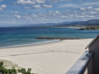 Attique à Rego de foz 12. Vistas directas al mar y en primera línea de playa!