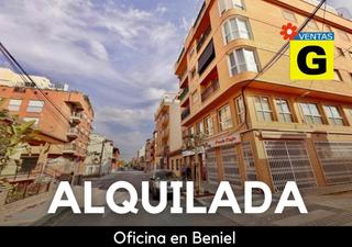 Miete Büro  Calle dr jose maria sarget. Maravillosa oficina en el centro de beniel , seminueva, toda ext