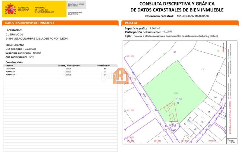 Foto 7ee702fc-de17-4174-8626-e4a53c267362. Terreno residencial en Villaquilambre