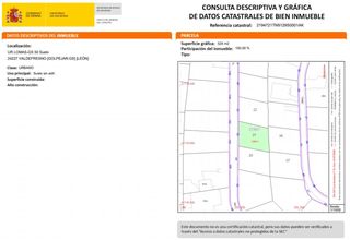 Terreno residenziale  Calle rio esla. Solar en calle rio esla, 50 urbanizacion las lomas