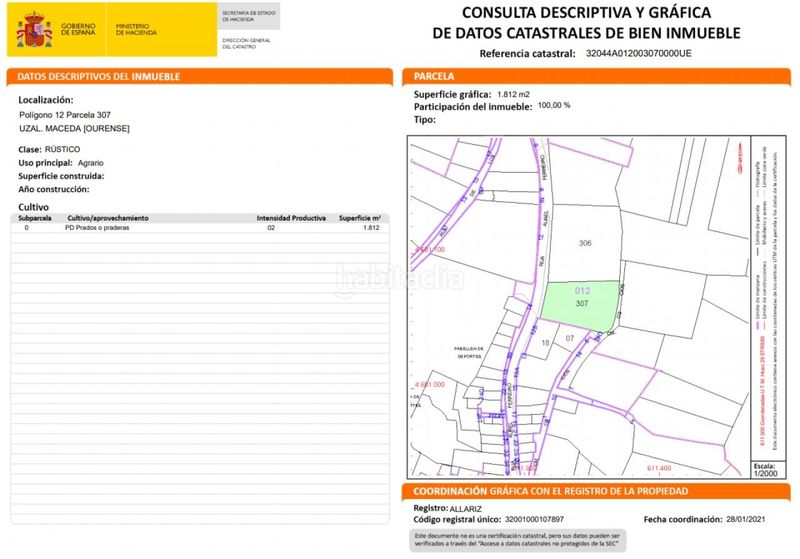 Foto f3434182-0367-4186-abdc-34d2620b573b. Finca rústica a Maceda