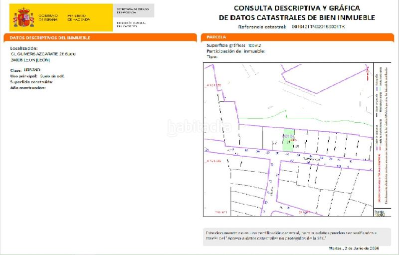 Foto 6bd146c3-f62e-4d5e-a805-d3ab5f7db00b. Terreny residencial a Las Ventas León