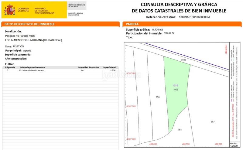 Foto 67e89ba9-d0d5-47d6-830a-c718c2d1e6bf. Finca rústica a Solana (La)