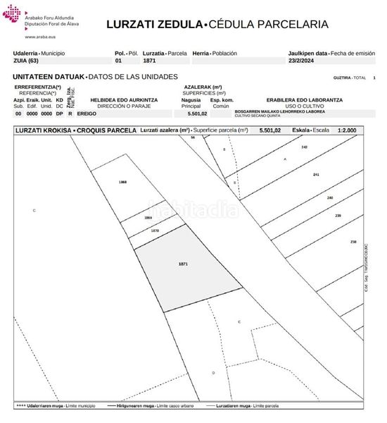 Foto be0be90a-869f-4afd-b28e-7cc0c81b411e. Finca rústica a Zuia