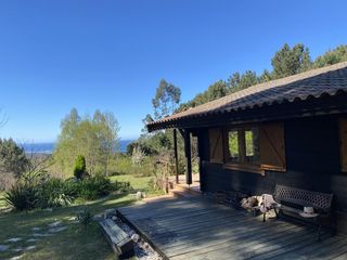 Casa en Porto do Son. Casa de madera con vistas a la playa as furnas