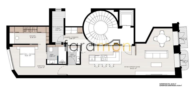Foto f8c09ef0-9388-4c70-95ec-e9204a26a292. Etagenwohnung in Centro - Areal Vigo