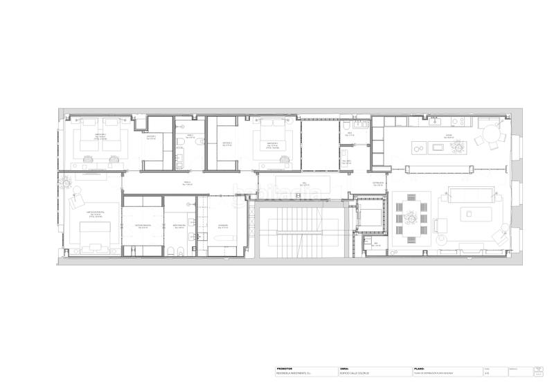 Foto c09c9bb8-a4b8-4139-94a9-f84d97a6a6b2. Etagenwohnung 253m<sup>2</sup> in rúa colón 22 in Centro - Areal Vigo