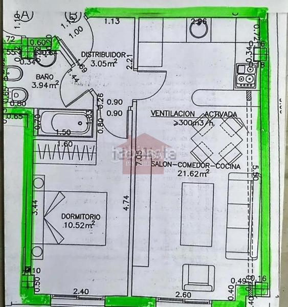 Foto edcfd393-1f31-430f-b709-e829aff01707. Appartement mit heizung parking in Pizarrales Salamanca