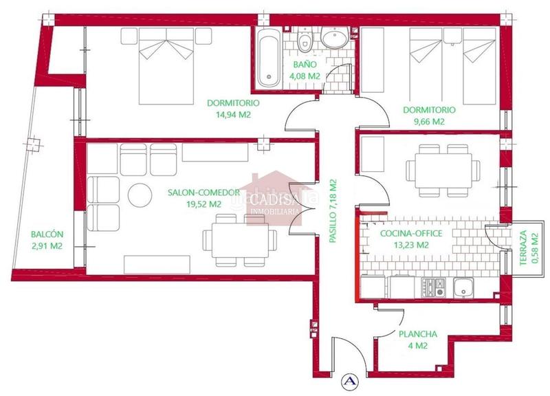 Foto b6ed87ee-7e8d-4489-b680-1c80f7a376e5. Appartement avec chauffage parking dans Castellanos de Moriscos