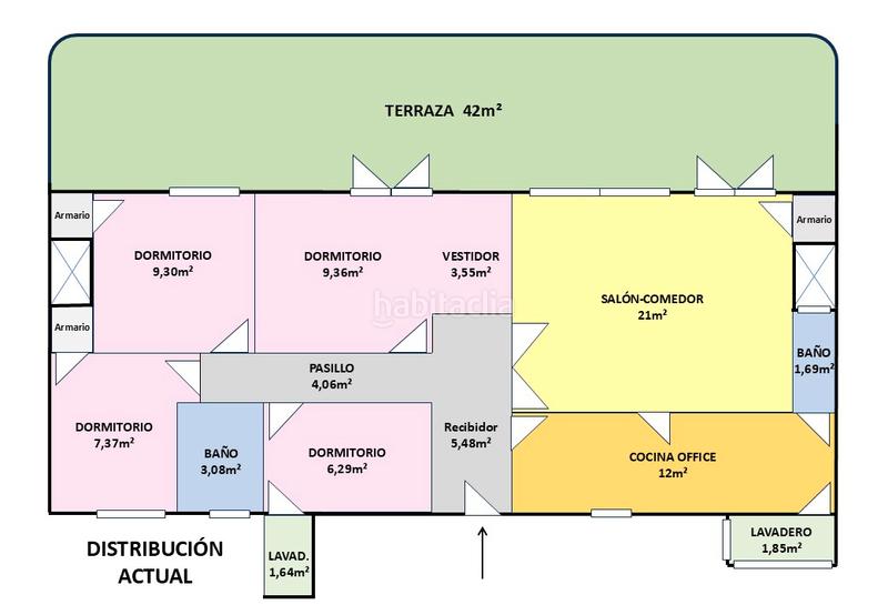 Foto 20301bea-3a35-4c17-870d-039a5f241d7f. Dachwohnung mit heizung in Guinardó Barcelona
