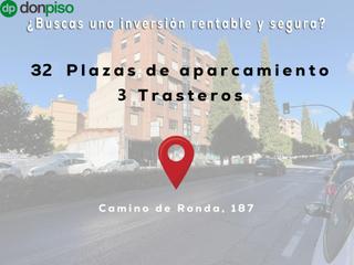 Car parking in Camino camino de ronda 187. Buscas rentabilidad con escaso mantenimiento? lote de plazas de