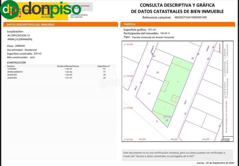 Foto 87927ff5-29e3-427b-9cb2-fbe111d0ee01. Wohngrundstück in Polideportivo Alhendín