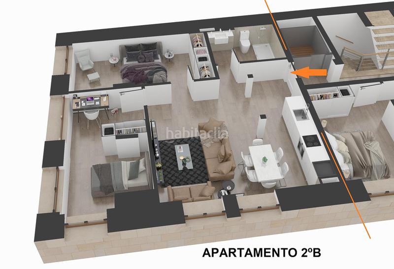 Foto f48e1d4a-8dd2-4b8a-8dcf-7eb7566eab57. Flat in kale zaharra kalea 31 in Oñati