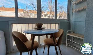 Apartament  Avinguda de la riera de la cuana. Roses - centro: estudio con cabina cerca del puerto y la playa e