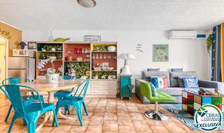 Piccolo appartamento  Carrer del cap norfeu. Acogedor apartamento reformado en el centro de roses a escasos m