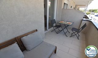 Studiowohnung in Carrer port joan 27. Encantador estudio con terraza en santa margarita, roses