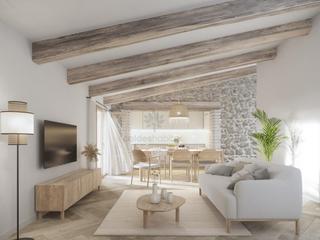 Etagenwohnung in Caldes de Montbui. Obra nueva en finca singular con jardín y piscina comunitarios