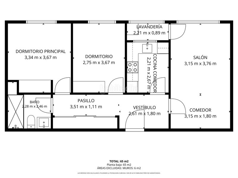 Foto efb32f10-857d-402d-ae14-fda903e866f3. Flat with heating parking in Centro Avilés