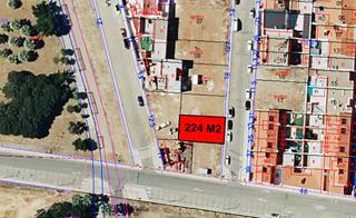 Residential Plot  Calle de bartolomé josé gallardo. Parcela urbana de 224 m2 con una fachada de 11,20 metros
