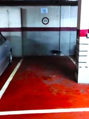 Autoparkplatz in Catalunya - Fontetes. Plaza de aparcamiento en zona fontetes
