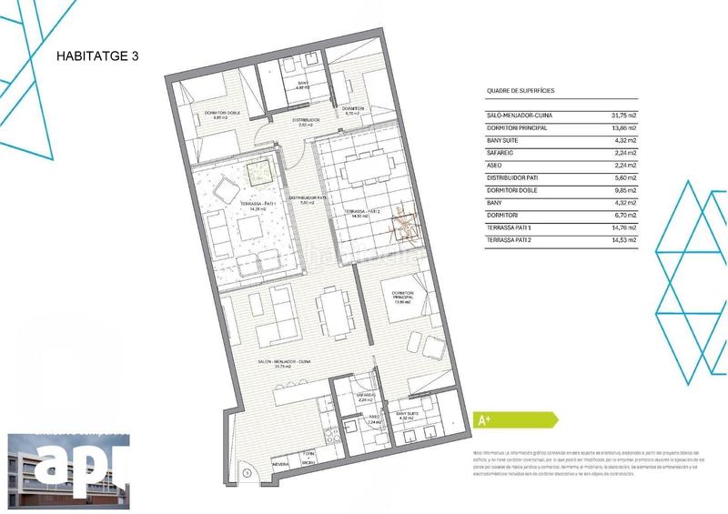 Foto 1c2928a2-5bb1-44fa-85e3-dc3a3e8ff991. Rez-de-chaussée avec chauffage parking dans Creu Alta Sabadell