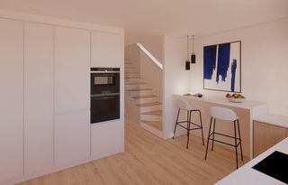 Casa a Sol i Padr�s - Sant Oleguer. Obra nueva en sallar�s i marra  sabadell