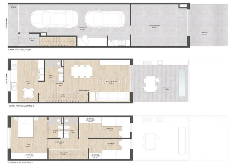 Foto 2bb33955-ab09-4411-9692-a9323562b130. Casa amb aparcament piscina a Sol i Padrís - Sant Oleguer Sabadell