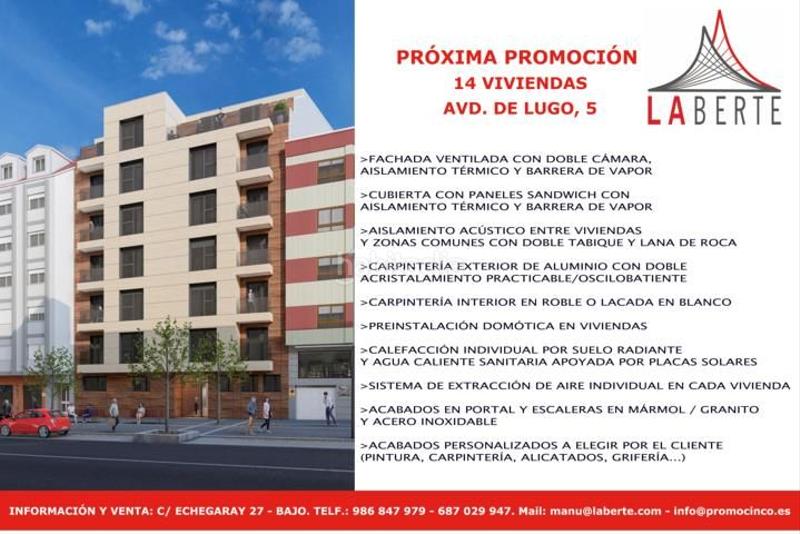 Foto 50e6eb25-5059-4975-a91a-93b086819c3b. Apartamento en avenida lugo 5 obra nueva en construcción en Pontevedra