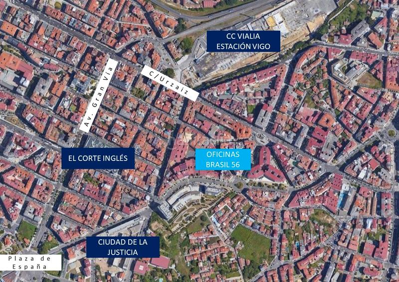 Foto 9786d040-cda5-4ffc-b5bb-09255527291c. Location bureau dans rúa do brasil 56 dans Plaza España - Corte Inglés Vigo