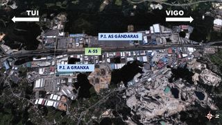 Solar industrial  Rúa paralela 3. Suelo industrial o porriño