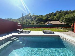 Haus  Pillarno - aldea moire. Chalet independiente con finca y piscina en castrill�n