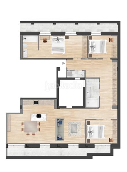 Foto 04c87837-41f5-48d8-9990-b301a21a2572. Piso obra nueva 11 exclusivas viviendas de lujo desde 176.000 en Avilés